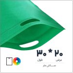 کیسه پارچه ای (اسپان باند) | 30*20 | رنگ بندی