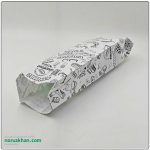 پاکت ساندویچ کاغذی | سفید طرحدار 11*40 | بسته 1 کیلویی - تصویر 2