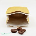 پاکت قهوه (کرافت خارجی با آستر مومی) مخصوص 1000 گرم پودر | بسته 250 عددی - تصویر 4