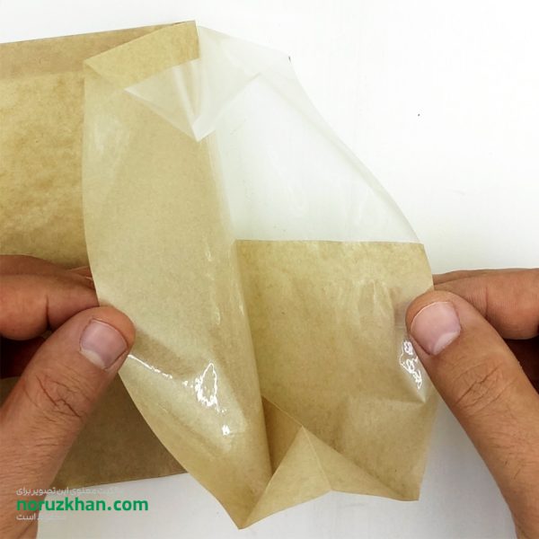 پاکت کرافت جلو پنجره دار عمودی | 18*35 | بسته 1 کیلویی - تصویر 2