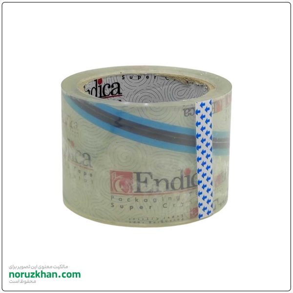 چسب پهن شفاف Endica اندیکا آبی | 7 سانتی - تصویر 2