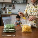 کیسه نایلون زیپ کیپ | 4*6 عمودی | بسته 100 عددی - تصویر 4