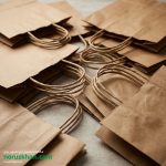 شاپینگ بگ کرافت (کاغذی) | 15*20 | بسته 1 کیلویی - تصویر 2