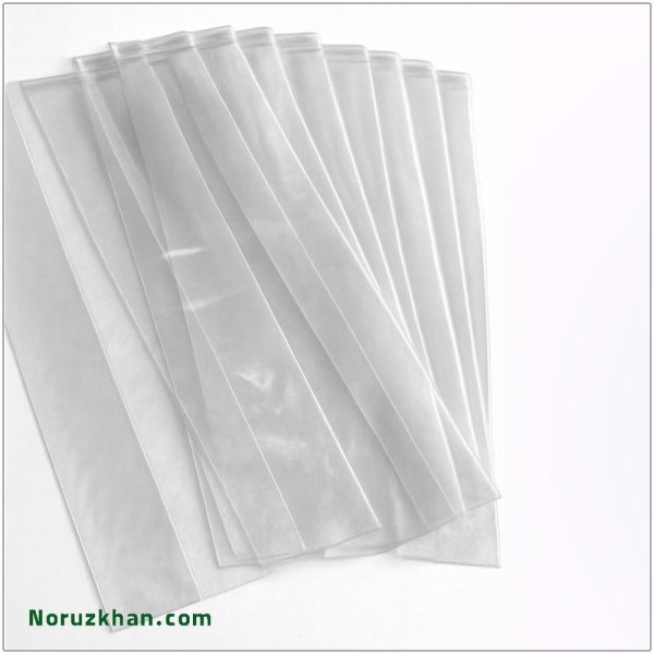 کیسه نایلونی پاکتی (خیاری) ضخیم بدون لبه | 40*80 | بسته 1 کیلویی - تصویر 2